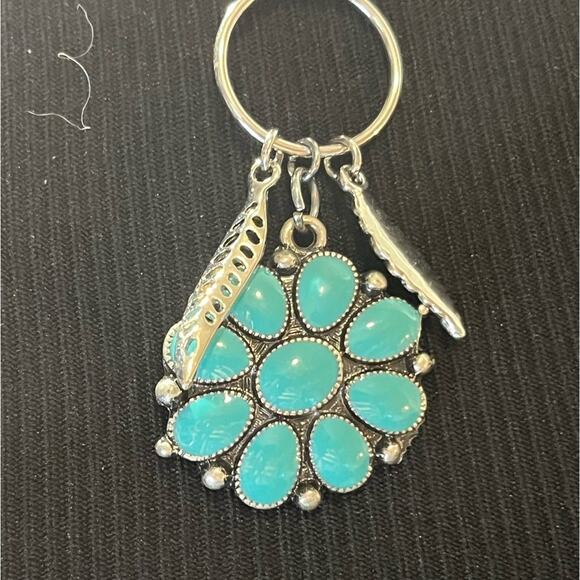 Turquoise and blue necklace lot of 8 - Picture 11 of 16